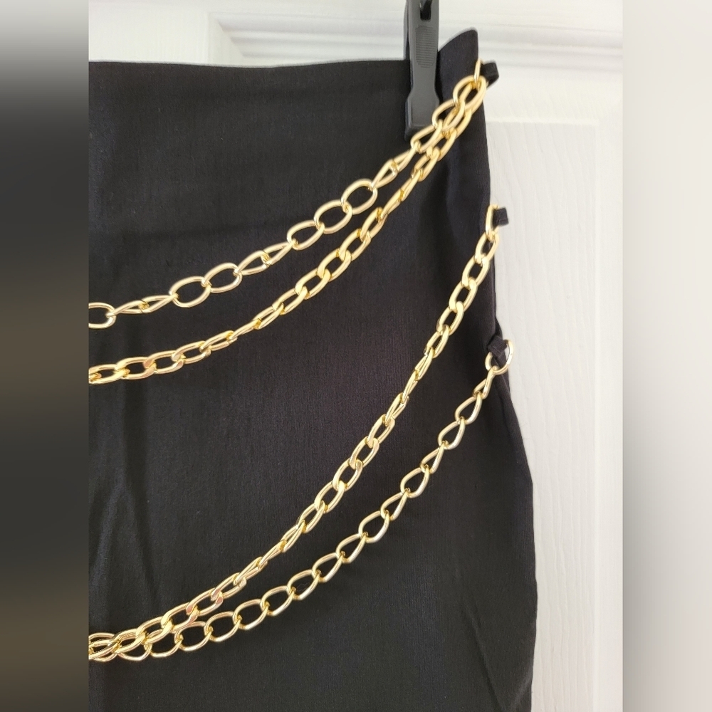 Zara Chain Mini Skirt NEW - Picture 8 of 10